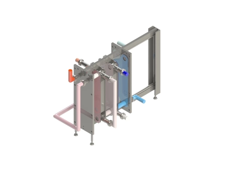 Basic Parameters of Multi-section Plate Heat Exchanger