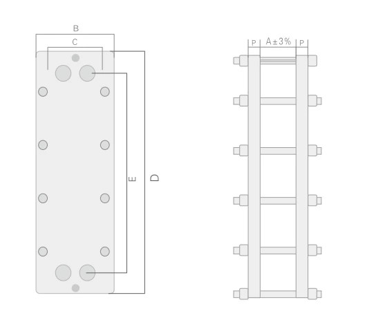 Ultra High Pressure Brazed Plate Heat Exchanger