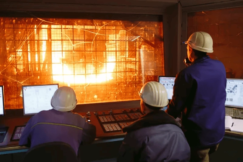 Producción de acero y metalurgia